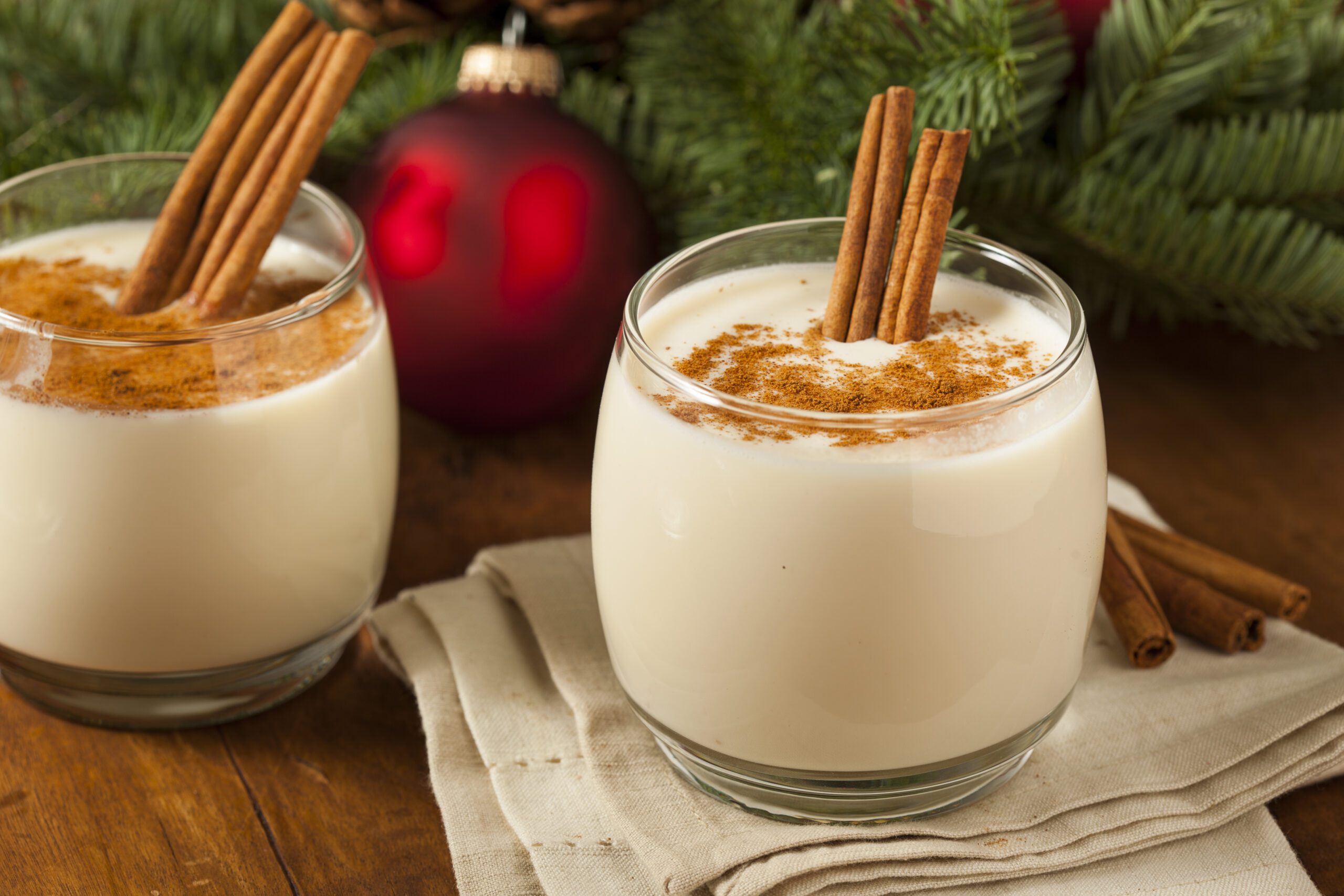 Almond Milk Egg Nog Black Maple